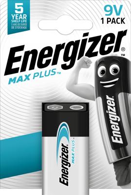 Enerdis Energizer batterij max plus 6lr61 9v