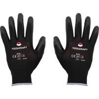 TOOLCRAFT TO-5621547 Werkhandschoen Polyester, Polyurethaan Maat (handschoen): 9 EN 388 Cat II 1 paar - thumbnail