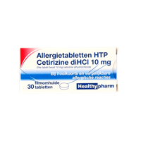 Cetirizine diHCl 10mg 30 Tabletten - thumbnail