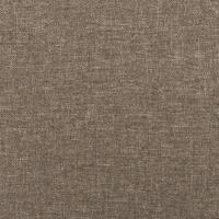 Hoofdbord met randen 103x16x118/128 cm stof taupe - thumbnail