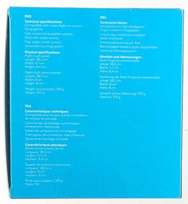 Logitech Saitek Pro Flight Multi Panel instrumentenpaneel Logitech Saitek Pro Flight Multi Panel instrumentenpaneel