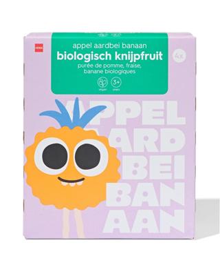 HEMA Knijpfruit aardbei-appel-banaan 4x90g