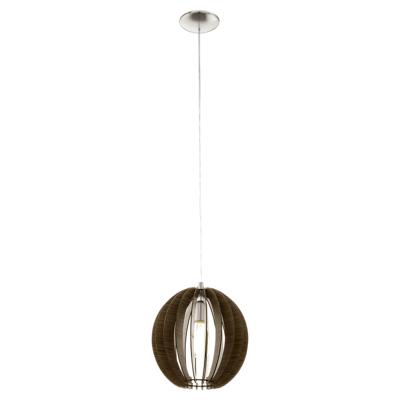 Eglo Landelijke hanglampCossano 30cm donkerbruin - 94635