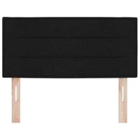 LED Hoofdbord met LED -striplichten Zwart 100 cm Stof - thumbnail