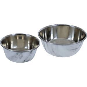 Eetbak hond RVS deco marmer 950 ml Eet-en-drinkbakken-hond Gebr. de Boon - Gebr de boon Eetbak hond RVS deco marmer 950 ml Eet-en-drinkbakken-hond Gebr. de Boon - Gebr de boon
