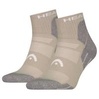 HEAD Wandelsokken All Climates Hiking Quarter 2-pack Taupe-39/42 - thumbnail