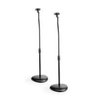 Speakerbeugel | Universeel | Standaard | 4.5 kg | Hoogte Verstelbaar | ABS / Staal | Zwart - thumbnail