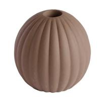 Home Delight - Kandelaar Silas bruin keramiek - thumbnail