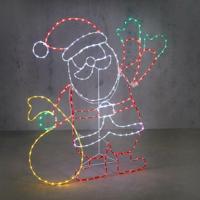 Ropelight kerstman 117 cm - thumbnail