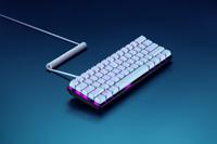 Razer Upgradeset voor PBT-Toetsdoppen en Spiraalkabel (120 Double-shot toetsen, USB-C naar USB-A Kabel, Spiraalkabel) Mercury Wit, US- & UK-Layout - thumbnail