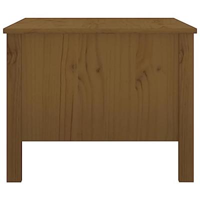 Salontafel 100x50x40 cm massief grenenhout honingbruin