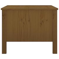 Salontafel 100x50x40 cm massief grenenhout honingbruin - thumbnail