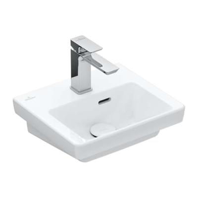 Villeroy & Boch Subway 3.0 fontein 37x305cm - 1 kraangat met overloop C+ stone white 437037rw