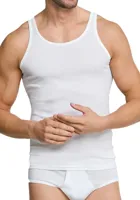 2-pack Classics heren hemden - Mannen singlet - onderhemd - 100% katoen - L - Zwart - L - L - L - L - L - L - L - L - L - L - L - L - L - thumbnail