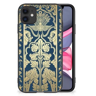 iPhone 11 Bloemen Hoesje Beige Flowers