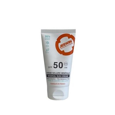 Jeewin Solaire Minerale Zonnebrand Crème SPF50 50gr Jeewin Solaire Minerale Zonnebrand Crème SPF50 50gr
