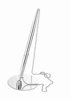 Alco AL-1512-2 Baliepen Ovale Standaard Chroomkleurige Balpen - thumbnail