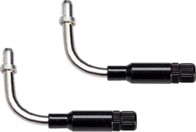 Elvedes verstelbare v-brake bochtjes 90° rvs kort model (2 stuks)