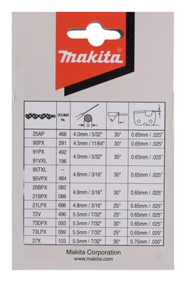 Makita Accessoires 191H03-4 | Zaagketting 400mm - 191H03-4 - thumbnail