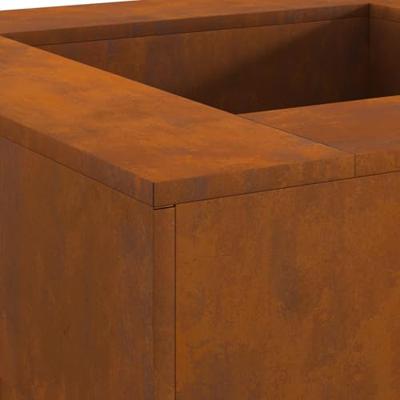 Vuurkorf Bruin 80 x 80 x 40 cm Cortenstaal