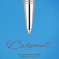 Parker Eco vulling voor balpen, medium, rood, blister van 2 stuks - thumbnail