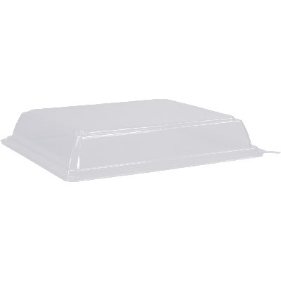 Deksel | sushitray | Gerecycled PET | 166x138x28mm | transparant | 600 stuks