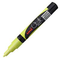 Uni-ball Krijtmarker fluo geel, ronde punt van 0,9-1,3 mm - thumbnail