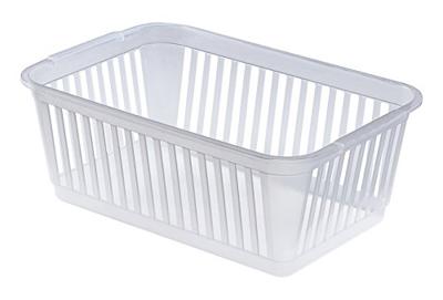 Whitefurze Small opbergmand 30 cm, transparant