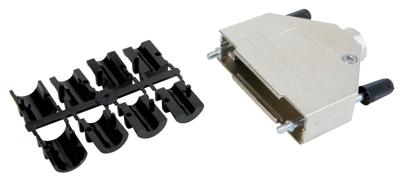 Conec 165X02609X 165X02609X D-sub behuizing Aantal polen: 9 Volledig metaal 1 stuk(s)