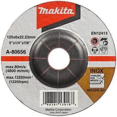 Makita A-80656 Afbraamschijf 125x6mm RVS