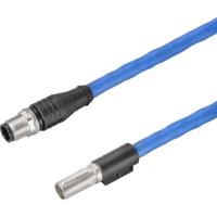 Weidmüller 2451130500 Sensor/actuator dataconnector, geassembleerd M12 Aantal polen (sensoren): 8 Stekker, recht 5.00 m 1 stuk(s) - thumbnail