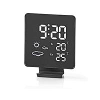 Weerstation | Draadloze sensor | Alarmklok | Weersvoorspelling - thumbnail