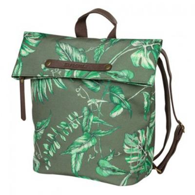 Basil ever-green fietsrugzak beige 14-19l