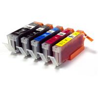 Huismerk Canon PGI-550/CLI-551 XL Inktcartridges Multipack (2x zwart + 3 kleuren) - thumbnail