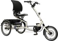 Pfautec elektrische shoppingfiets "scoobo +" (#1) e-threecy.pfau-tec scoobo + 16/20 14sp grey - thumbnail