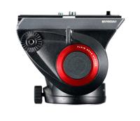 Manfrotto MVH500AH, Lightweight Fluid Video Head with Flat Base, Sliding Plate for Rapid Camera Connection, Supports Multiple Tripods - thumbnail
