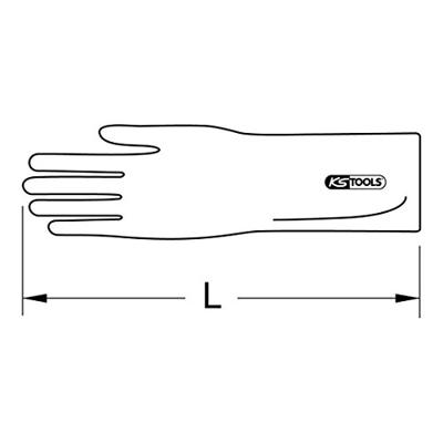 KS Tools 117.1757 Elektricienhandschoen Maat (handschoen): 10 1 paar KS Tools 117.1757 Elektricienhandschoen Maat (handschoen): 10 1 paar