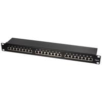 LogiLink NP0055 patch paneel 24 poorten rack mountable - thumbnail