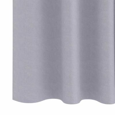 VidaXL Zwart-out gordijnen met ringen 2 pcs metaalgrijs 260 x 140 cm