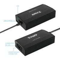 Laptop oplader TooQ TQLC-100BS01M Universeel 100W - thumbnail