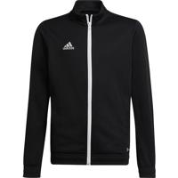 adidas Entrada 22 Trainingsjack Kids Zwart Wit - thumbnail