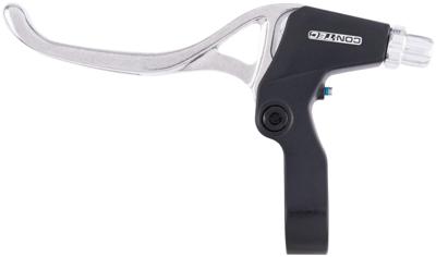 CONTEC remgreep "bl-mt20 twist" ct brakelever bl-mt20 tw left v-brake silver/bl.