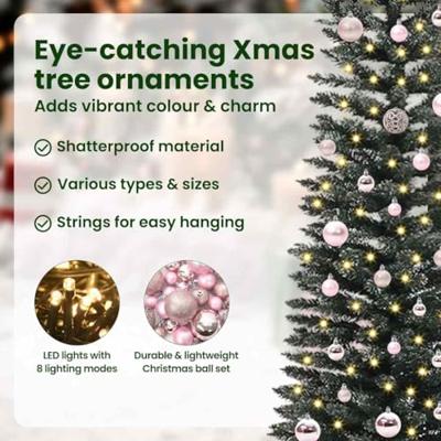 VidaXL Kunstkerstboom met 150 led groen 150 cm pvc en plastic en staal