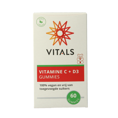 Vitamine C + D3 - 60 gummies