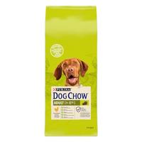 PURINA DOG CHOW | Volwassen | Droogvoer voor middelgrote honden | Kip | 1 stuk | 14 kg | tas - thumbnail