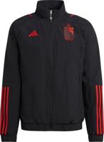 België Presentatie Trainingspak Junior 2022-2023 - Maat 152 - Kleur: RoodZwart | Soccerfanshop - thumbnail