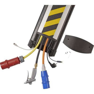 Serpa Kabelbrug 5.01012.9022 TPE (geurloos rubbermengsel) Zwart, Geel Aantal kanalen: 6 3000 mm Inhoud: 1 stuk(s)