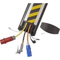 Serpa Kabelbrug 5.01012.9022 TPE (geurloos rubbermengsel) Zwart, Geel Aantal kanalen: 6 3000 mm Inhoud: 1 stuk(s) - thumbnail