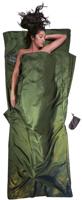 Cocoon Travelsheet, 100% Silk, Dark Olive Green Lakenzak Dark Olive Green - thumbnail