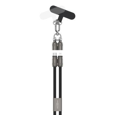 Ansmann USB-laadkabel USB-C stekker, Apple Lightning stekker 1.2 m Zwart 1700-0192 Ansmann USB-laadkabel USB-C stekker, Apple Lightning stekker 1.2 m Zwart 1700-0192